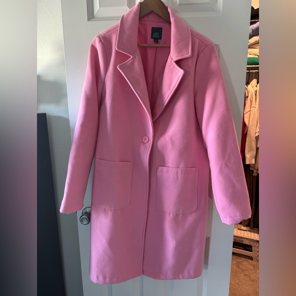 Large Pink Peacoat Wild Fable